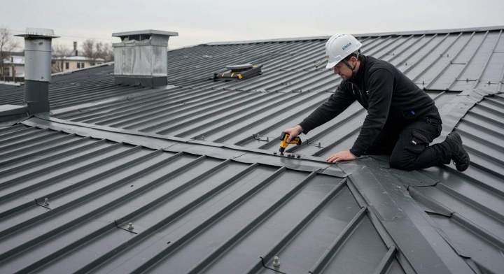 3. Vérifier ses éléments de zinguerie avant l'hiver