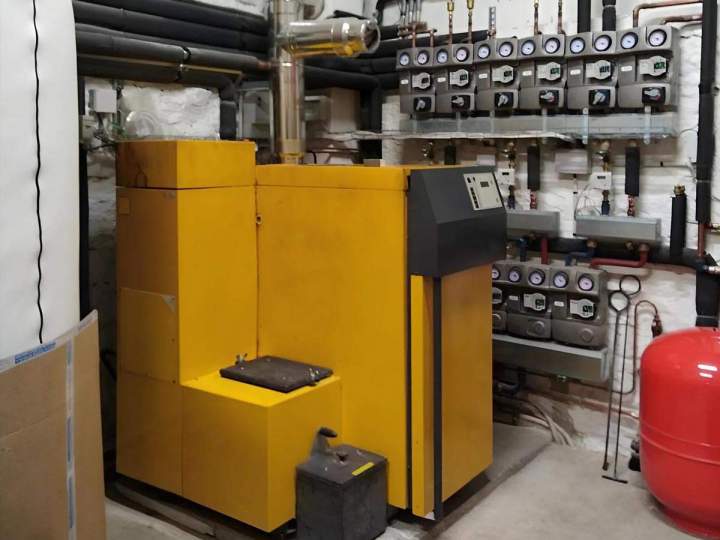 Pose de chaudière Poligny